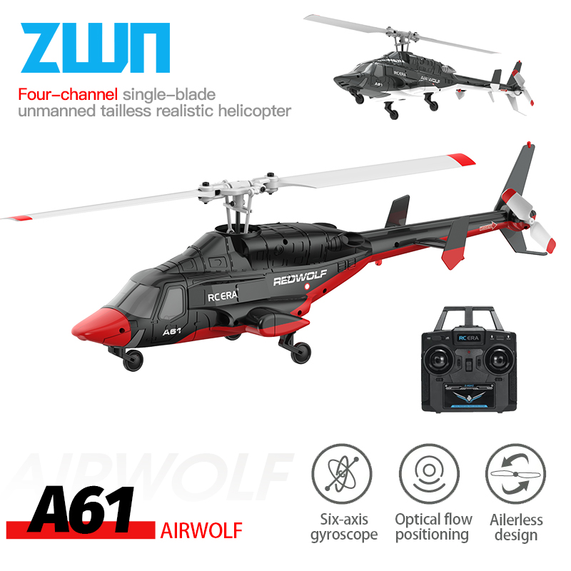 Rc Helicopter Nitro - A61 RC Helicopter 2.4G 6-Aixs Gyroscope