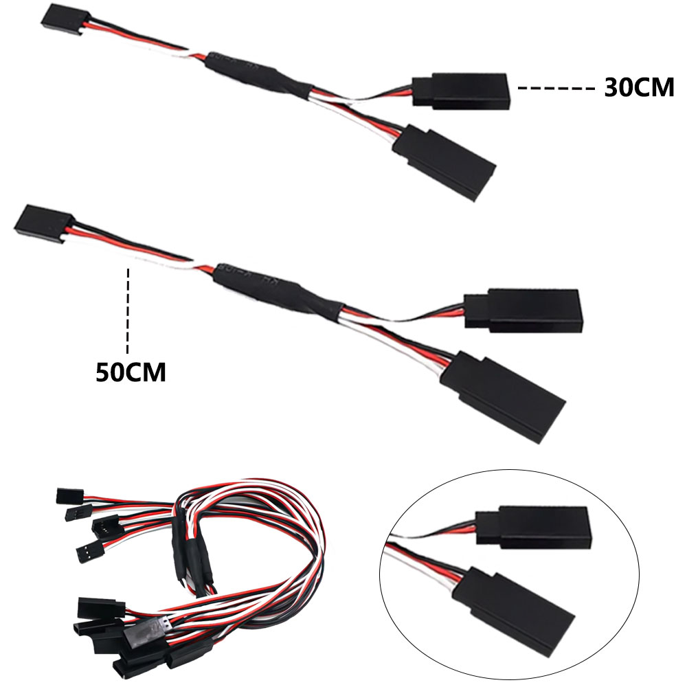 5/8/10pcs RC Servo Y Extension - đánh giá và giá Rc Helicopter Parts