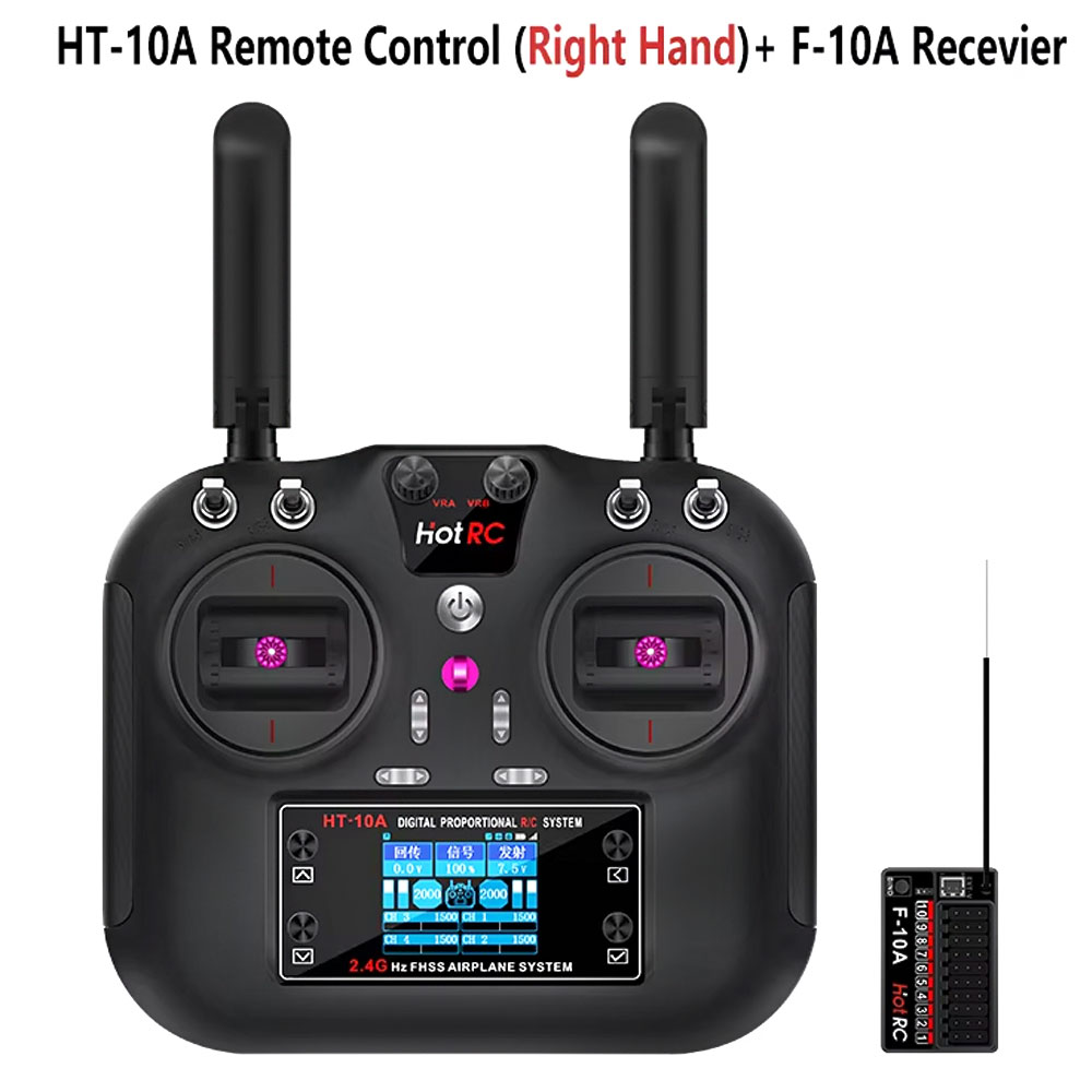 Hotrc HT-10A 2.4G 10CH Transmi - đánh giá và giá Rc Helicopter Remote Control