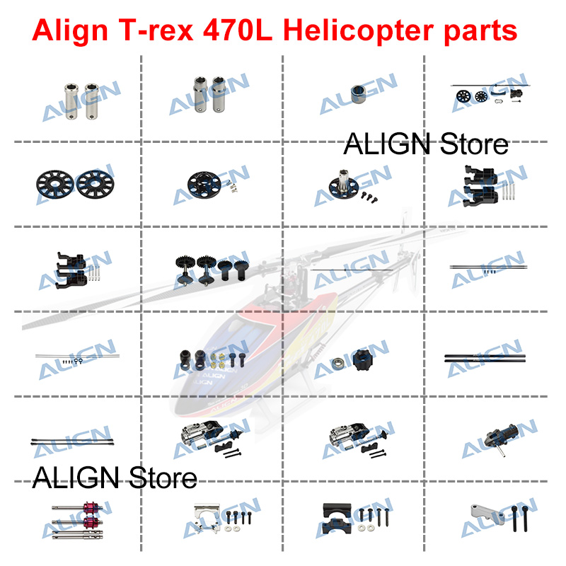 Align Trex 470L Autorotation T - đánh giá và giá Rc Helicopter Bag