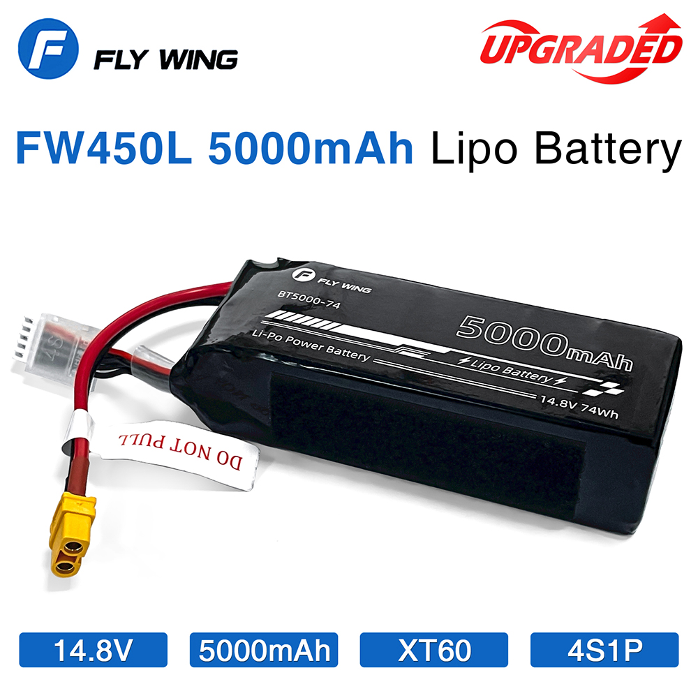 Fly Wing FW450L 5000mAh 4S Lip - đánh giá và giá Rc Helicopter Bag