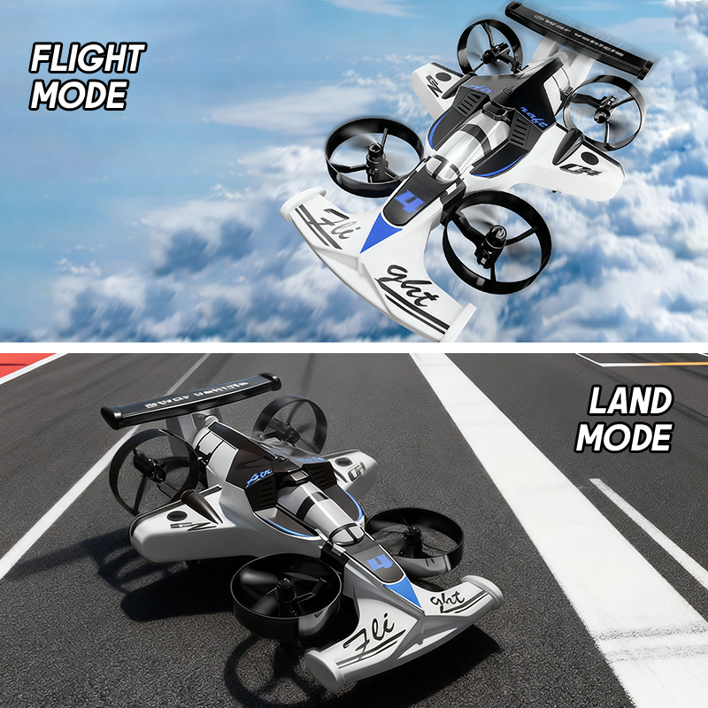 2in1 Mini Drone Air-Ground Fly - đánh giá và giá Rc Helicopter Electric